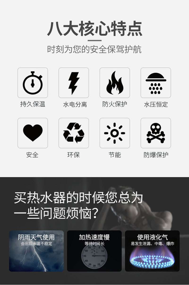 空氣能熱水機組八大核心特點，時刻為您的安全保駕護航